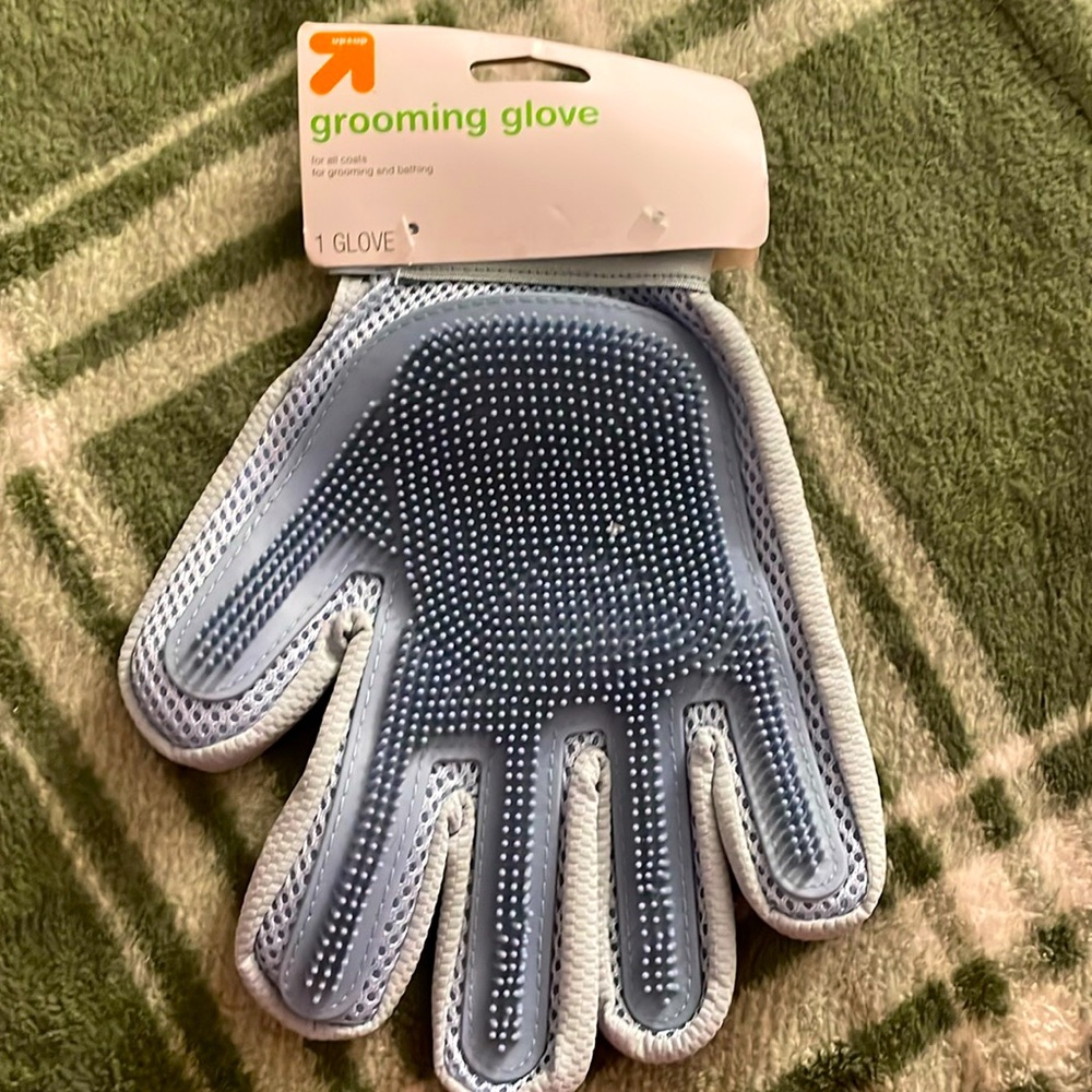 Dog pet grooming glove 🫧🫧🫧🧽🧤